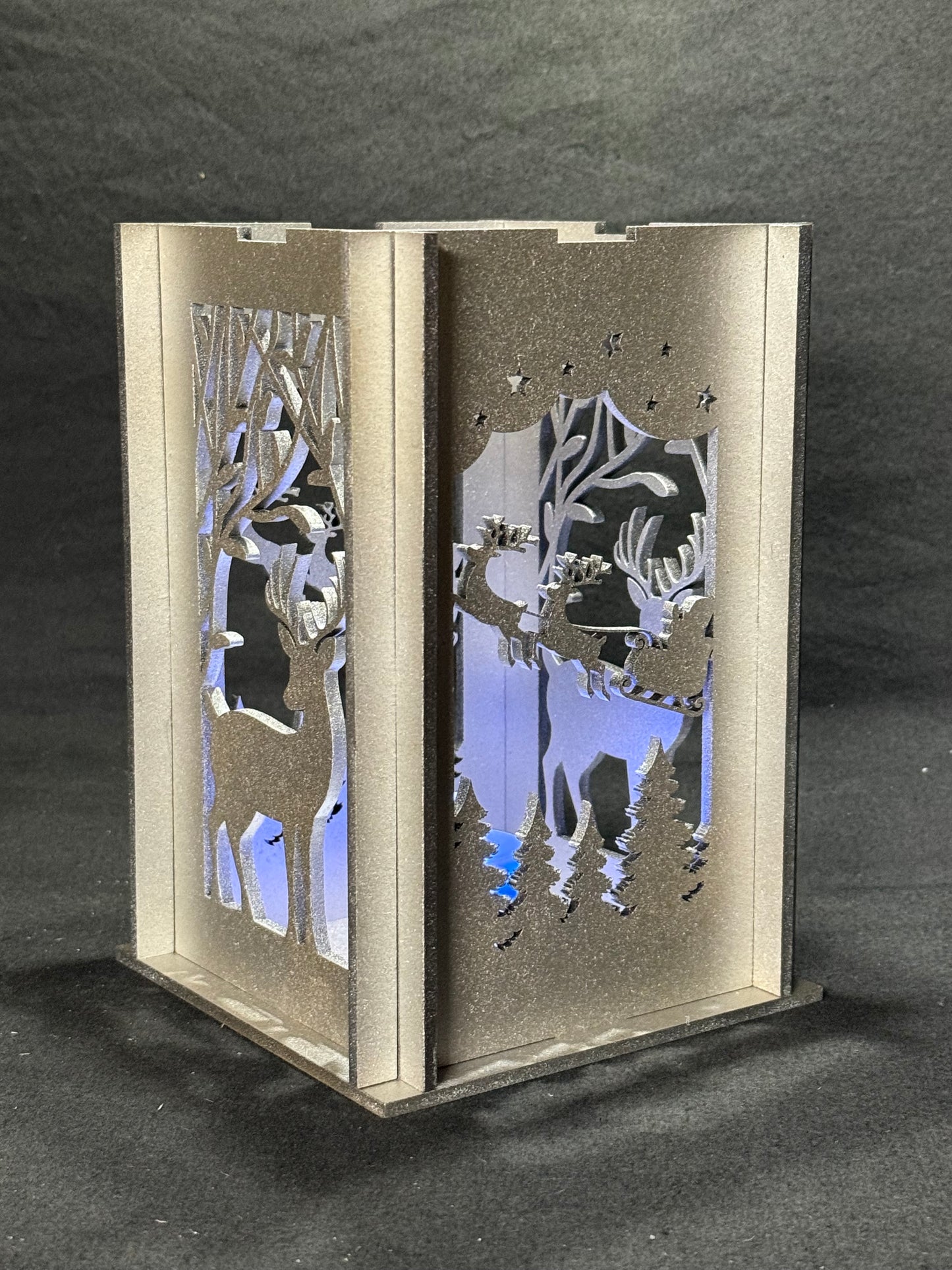 E - Christmas Lantern with colour changing light