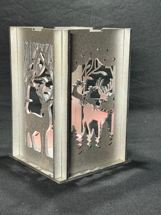 E - Christmas Lantern with colour changing light